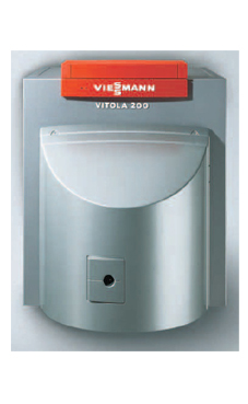 VIESSMANN VITOLA 200 VB2A 18 de pie de 18 Kw de muy baja temperatura solo calefacción con regulación vitotronic 100 KC2B (caldera de gasóleo tiro natural)