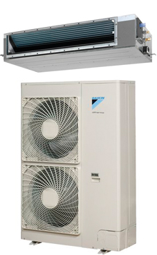 DAIKIN Unidad de conductos BQSG140C8 (con mando BRC1E52A)