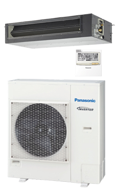 PANASONIC Conducto de alta presión PACi ELITE inverter+ KIT-125PF1E8A