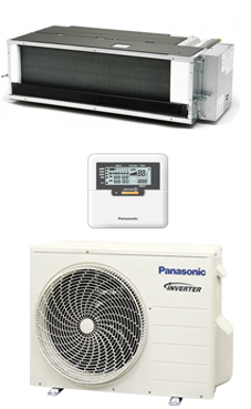 PANASONIC KIT E18-RD3EA conducto de baja silueta inverter