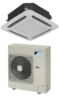 DAIKIN Unidad de cassette ACQS125C (con mando a distancia ADP125)